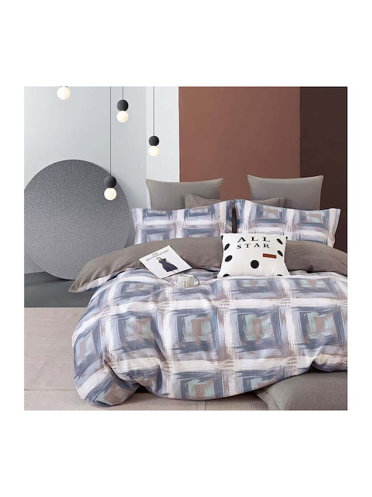 Pucioasa Bettbezug-Set Doppelbett mit 2 Kissenb...