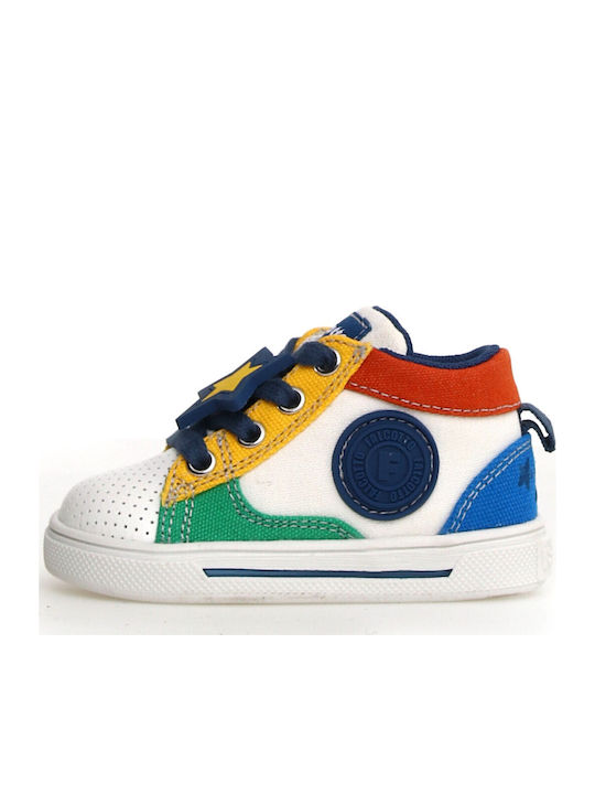 Falcotto Kids Sneakers High Anatomic White