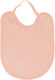 Tutete Waterproof Bib from 100% Cotton Pink for 6 m+