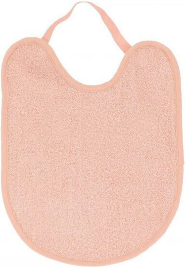 Tutete Waterproof Bib from 100% Cotton Pink for 6 m+
