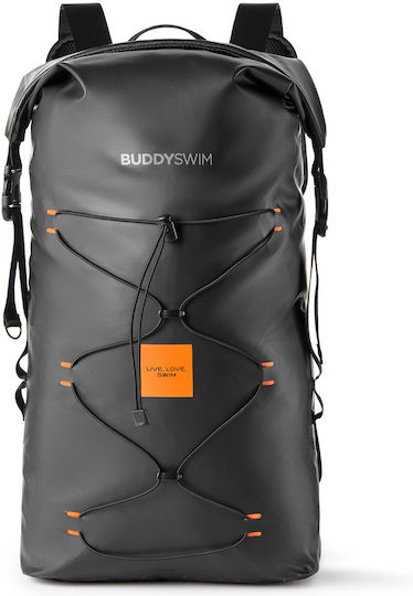 Buddyswim Στεγανός Σάκος Πλάτης 30lt Μαύρος