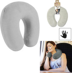 Jet Lag Μαξιλαράκι Ταξιδίου Memory Foam Γκρι