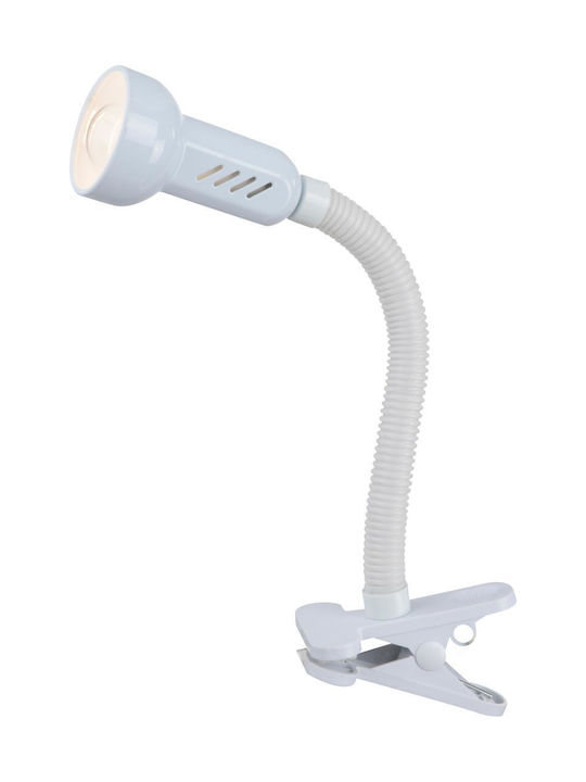 Globo Lighting Office Lamp for Socket E14 in White Color