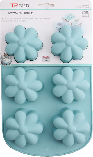 Tpster Formă de Patiserie pentru Cupcakes/Muffins din Silicon Green 1buc