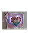 Children's Wooden Illuminated Frame "3D Heart"