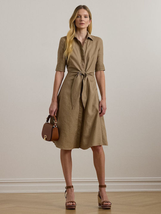 Ralph Lauren Summer Dress Beige 200905667016 | Skroutz.mt