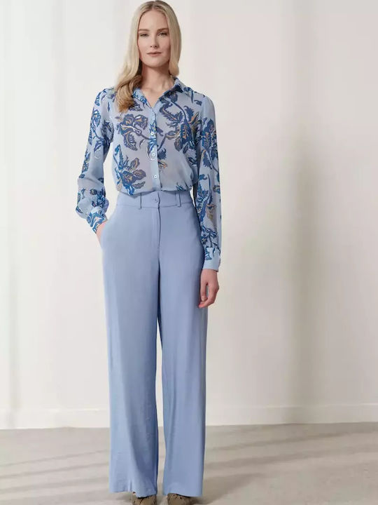 Nolah Damen Stoff Hose Ciel