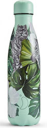 Chilly's Original Series Termos Tropical Verde 500ml Monstera Sălbatică Chilly's Original Series Termos Tropical Verde 500ml Monstera Sălbatică