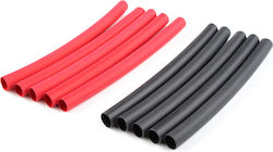 Revtec Heat-Shrink Tubing 4.7mm Red and Black 10 Pieces