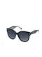 Nina Ricci Women's Sunglasses with Green Plastic Frame and Blue Gradient Lens S0388646