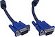 Naxius Cable VGA male - VGA male Μαύρο 10m