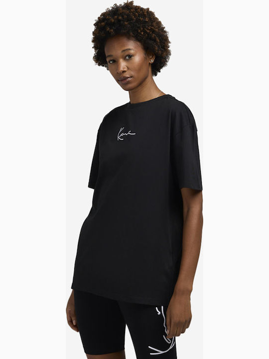 Signature Women's Athletic Oversized T-shirt Black