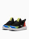 Fun Racer Încălțăminte Sport Copii Alergare Slip-on Negre
