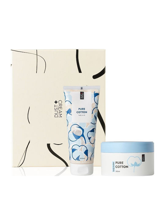 Dust+Cream Cotton Σετ Περιποίησης για Ενυδάτωση 2τμχ