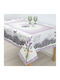 Dimeco Rotunde 8255 Ecru|Lilac 180x180cm