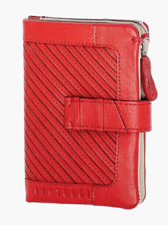 Leather Women's Wallet Classic Red