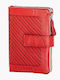 Leather Women's Wallet Classic Red