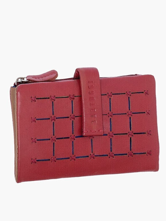 Leather Women's Wallet Classic Burgundy