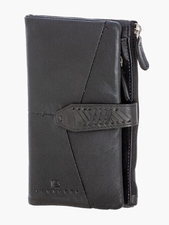 Leather Women's Wallet Classic Black