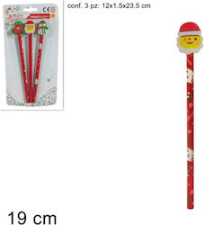Christmas Pencils Eraser Set 3 pcs Welkhome Christmas Pencils Eraser Set 3 pcs Welkhome
