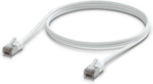 Ubiquiti U/UTP Cat.6a (Gigabit) Мрежов Кабел Ethernet 5м Бял