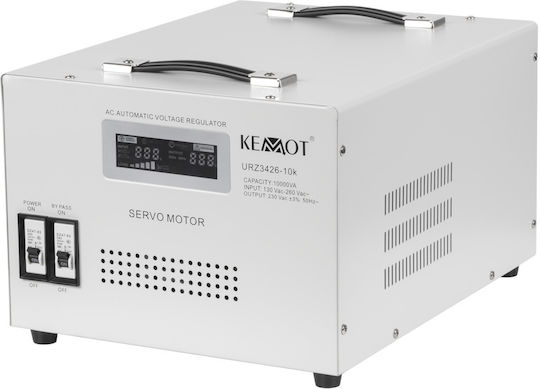 Stabilizator de Tensiune Automat Kemot Mser-10000 10000 Va Servomotor