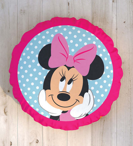 Rundes Dekokissen Beidseitig Tac Disney Minnie & Mickey