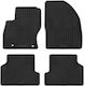 Carro 247477 Λαστιχένια Πατάκια Ford Focus 2004-2011 4 Τεμάχια Μαύρο