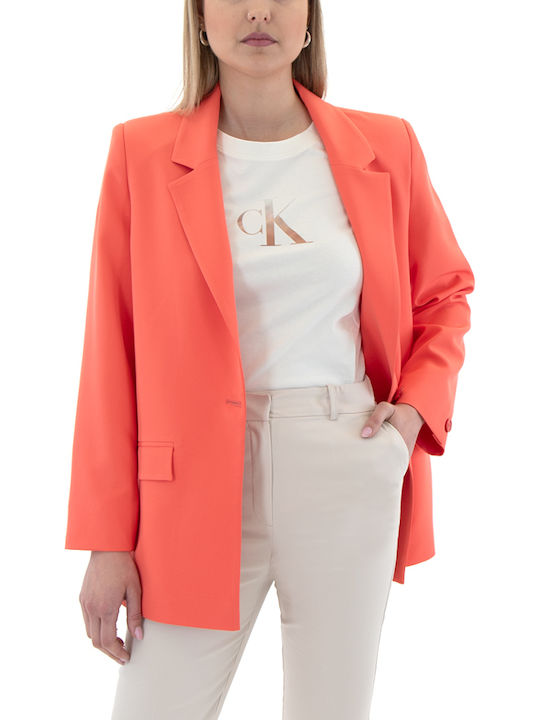 MY T Damen Blazer Orange (coral)
