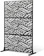 Vevor Metallzaunpaneel in Schwarz Farbe 1.82x1.19m