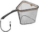 Delphin Foldspin Spinning Trout Net Foldable 40x40 Cm Eco Mesh Total Length 70 Cm