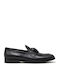 Δερμάτινα Ανδρικά Loafers σε Μαύρο Χρώμα