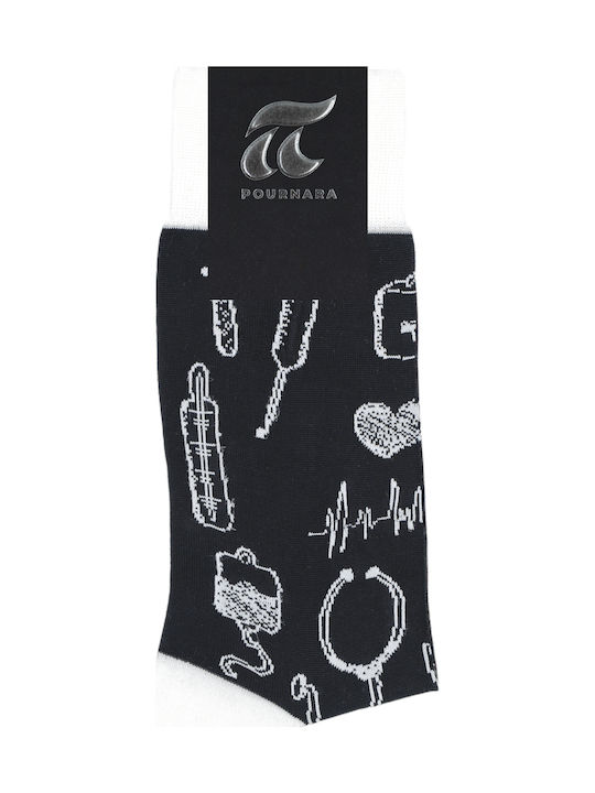 Чорапи Pournara Fashion Унисекс O S Арт.3729 Бе...