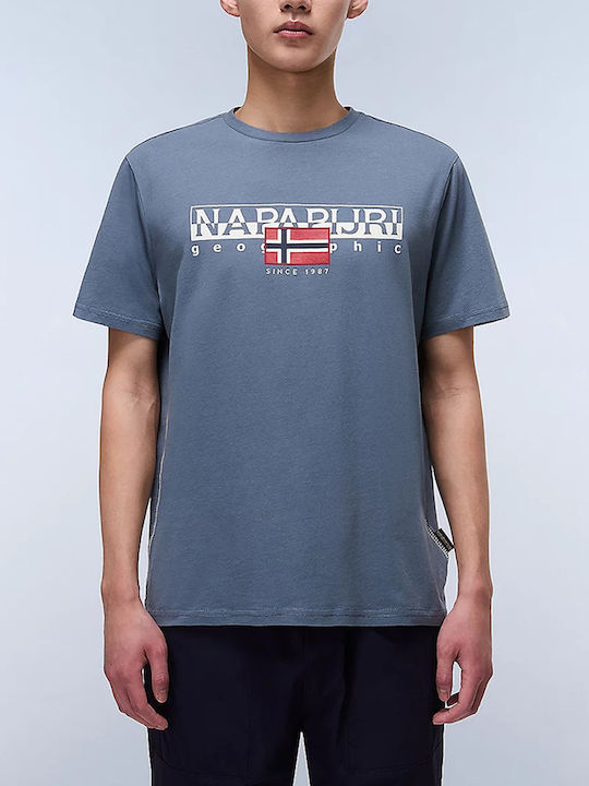T-shirt Steel Blue
