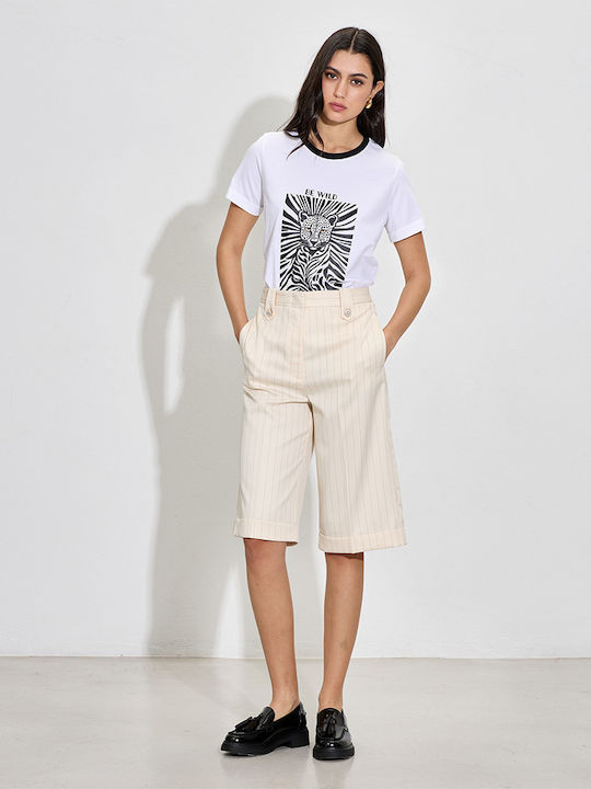 Passager Women's Bermudas Ecru