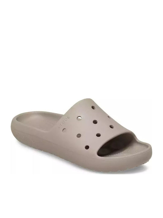 Crocs Classic Slide v2 Ανδρικά Slides Μπεζ