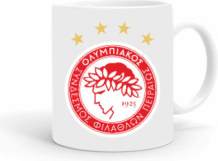 Κούπα Κεραμική Λευκή 330ml