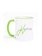 Kostas Mug Ceramic White 330ml