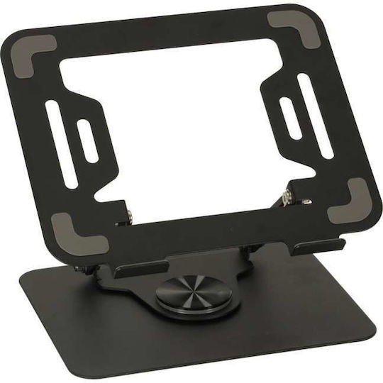 Unitek Stand Pentru Laptop Bază Rotativă 360 De Grade Aluminiu Înălțime Reglabilă Unghi Reglabil Negru 26 Cm X 22.5 Cm WTO-01223