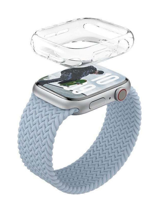 PanzerGlass Silikonhülle in Transparent Farbe für Apple Watch 10, 46 mm PanzerGlass Silikonhülle in Transparent Farbe für Apple Watch 10, 46 mm