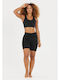 Women's Sports Bra without Padding Black