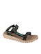 Konos Globetrot Men's Sandals Black