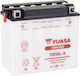 Yuasa Yumicron Motorradbatterie mit Kapazität 18Ah