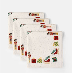 Cotton Club Nutcracker Transparent 45cm 4 Pieces
