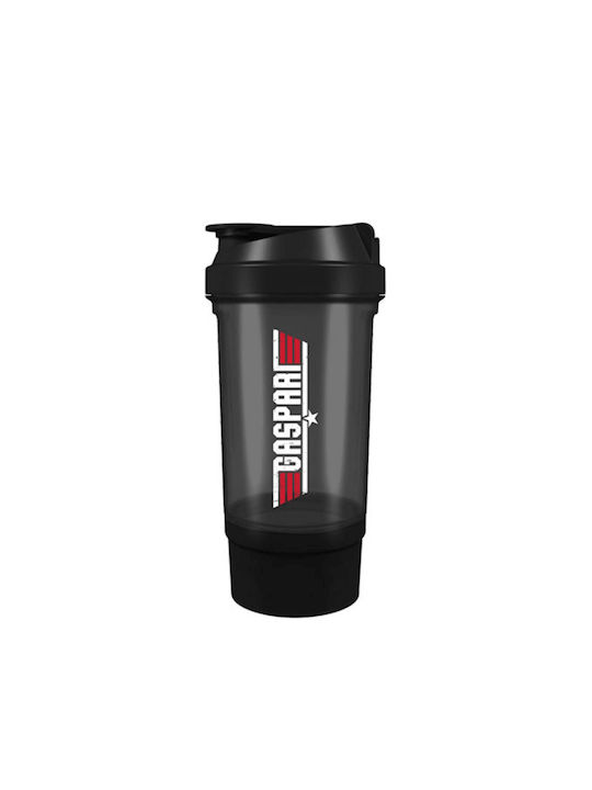 Gaspari Shaker Πρωτεΐνης 500ml Πλαστικό Μαύρο