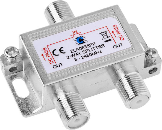 Cabletech Διακλαδωτής Δορυφορικής ZLA0635PP 5901436761709