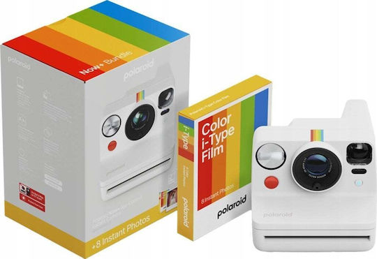 Polaroid Now+ Gen 3 Instant Φωτογραφική Μηχανή White