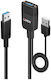 Lindy Converter USB-A male to USB-A male 1pcs 43357