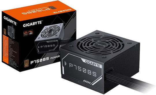 Gigabyte 750W Μαύρο Τροφοδοτικό Υπολογιστή Full Wired 80 Plus Bronze (GP-P750BS)