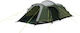 Outwell Earth 3 Plus Σκηνή Camping Τούνελ Ορειβασίας Πράσινη 4 Εποχών για 3 Άτομα Αδιάβροχη 3000mm 200x415x120εκ.